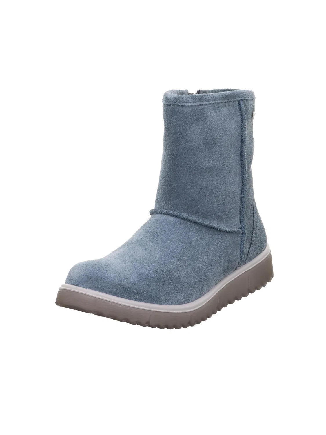 Детские снежные ботинки для девочек с принтом Lora Warm Gefütterte Gore-tex Superfit, Blau 8020