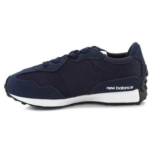 Детские кроссовки на шнуровке New Balance 327, Asphaltgrau — фото 4
