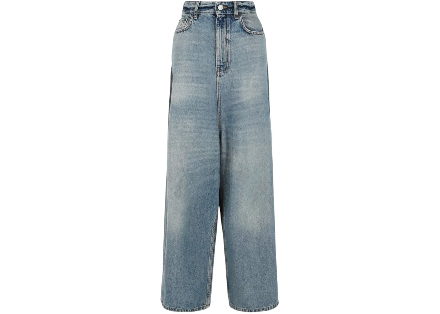 Женские джинсы с заниженной посадкой Balenciaga, цвет Medium/Vintage/Indigo
