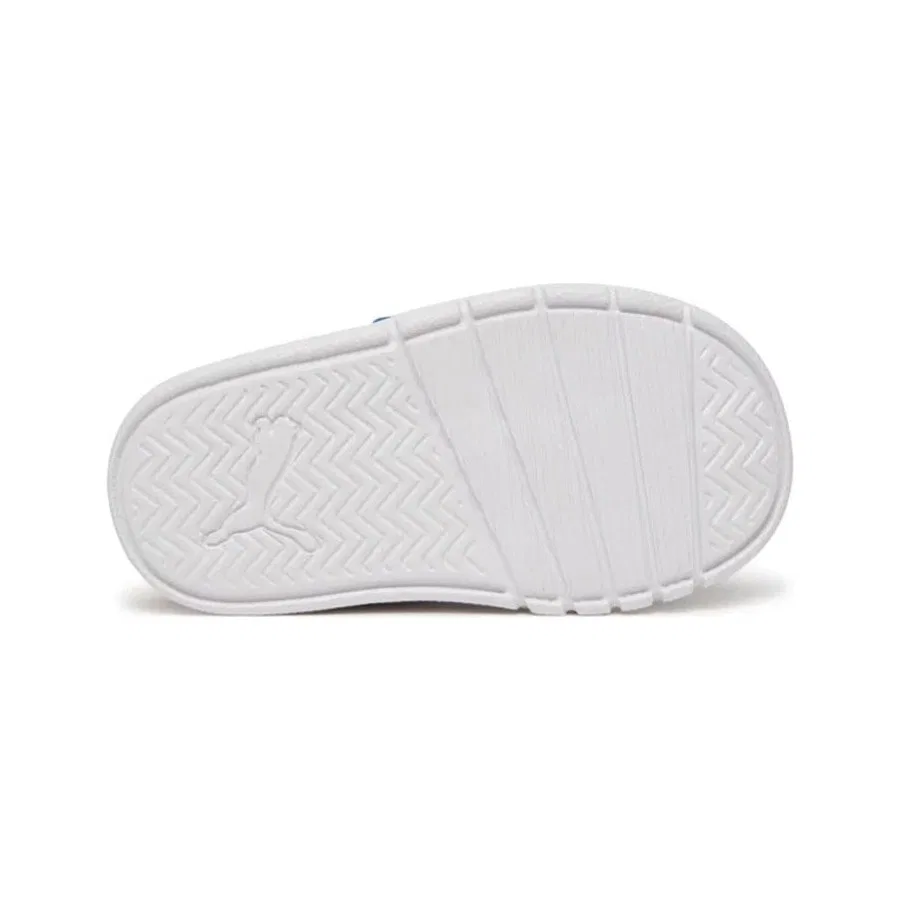 Детские спортивные кроссовки с сетчатым верхом Courtflex V3 Mesh Inf Puma, Разноцветный — фото 2