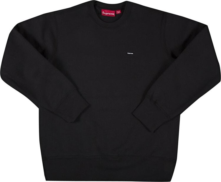 

Толстовка Supreme Small Box Crewneck 'Black', черный