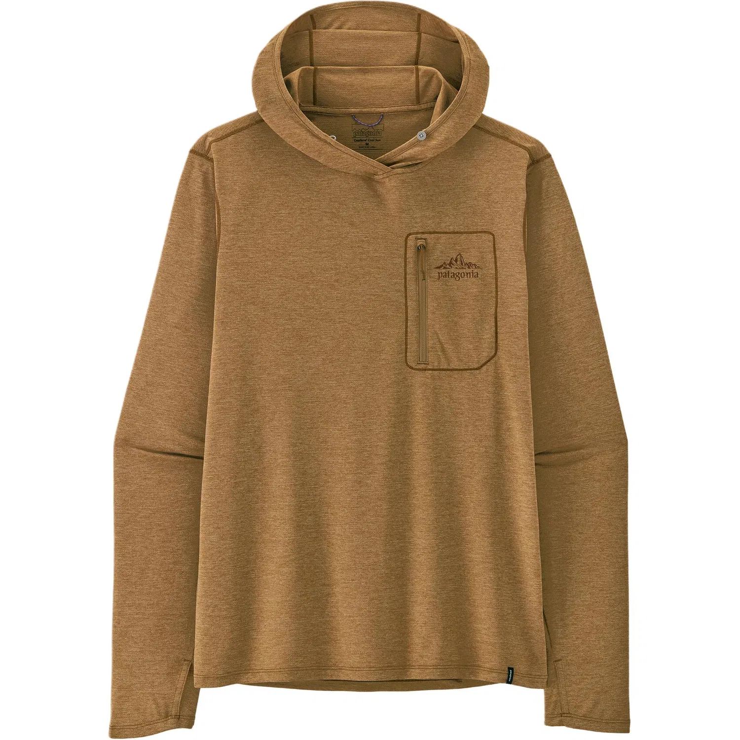 Мужская быстросохнущая одежда Capilene Quick Dry Clothing Patagonia, Coyote Brown Classic Tan X-Dye/WBTX