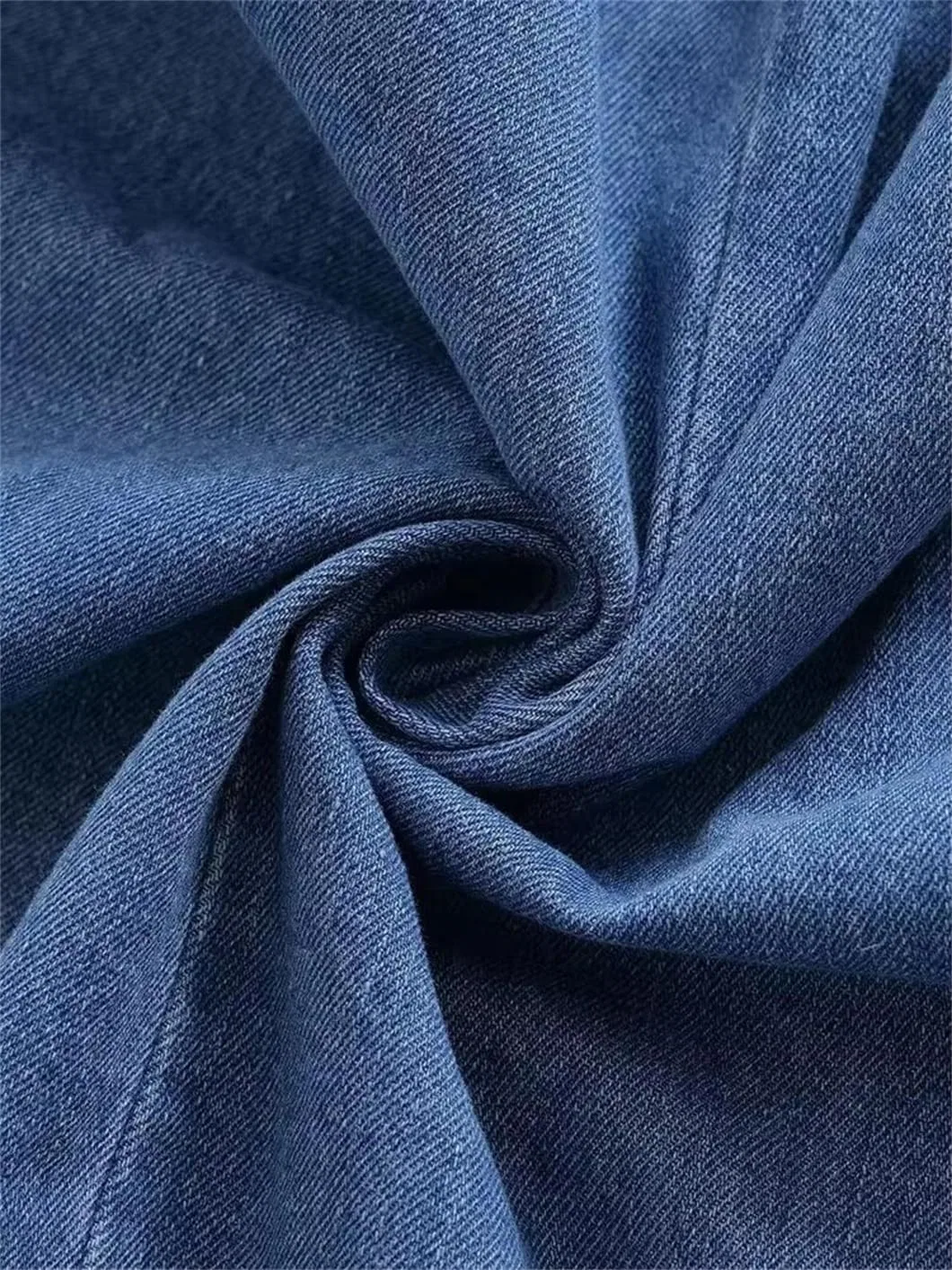 Женское джинсовое платье с открытой спиной на бретелях, Pic Color — фото 2