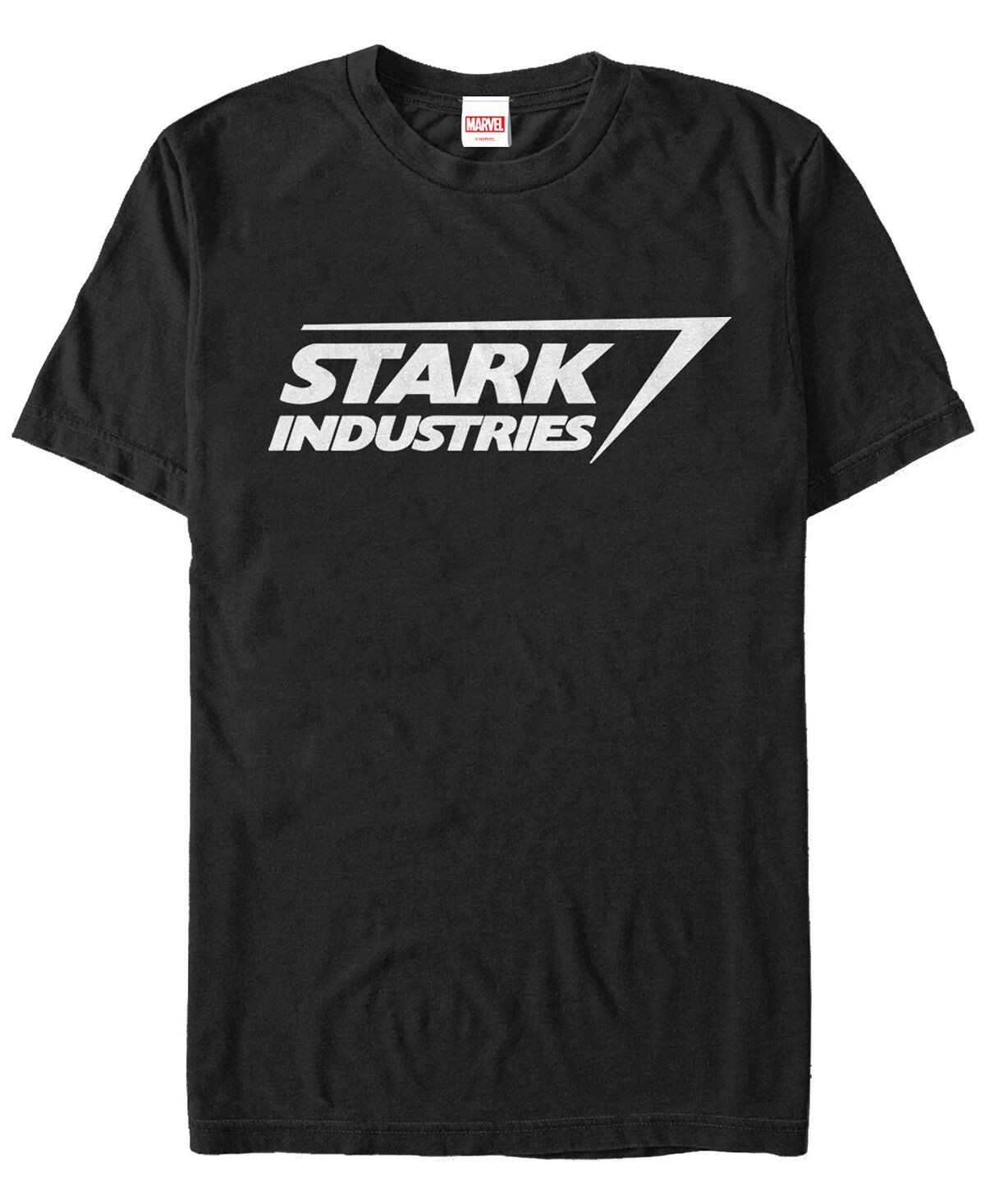 

Мужская футболка с коротким рукавом с логотипом marvel iron man stark industries Fifth Sun, черный