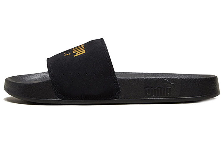 

Шлепанцы и сланцы Puma Leadcat Suede Slide 'Black Team Gold'
