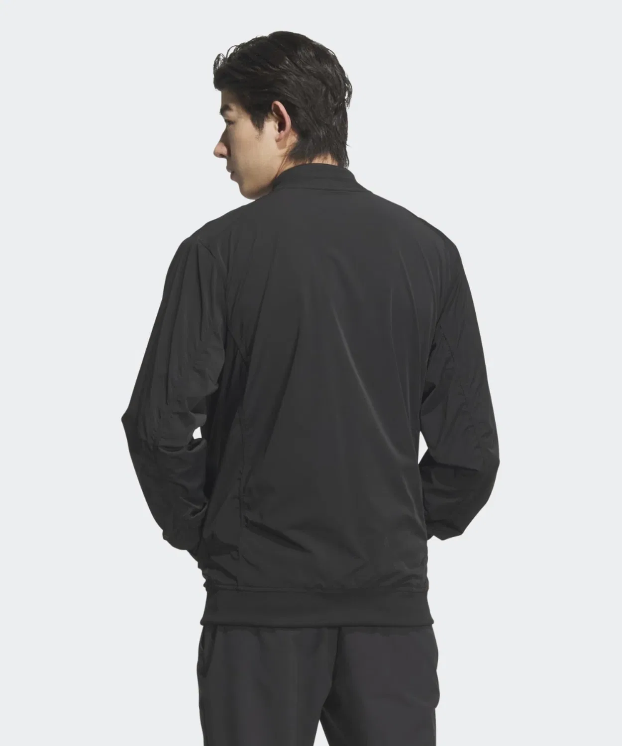 Мужская куртка с длинным рукавом модель Full Zip Jacket, Adidas, Black — фото 2