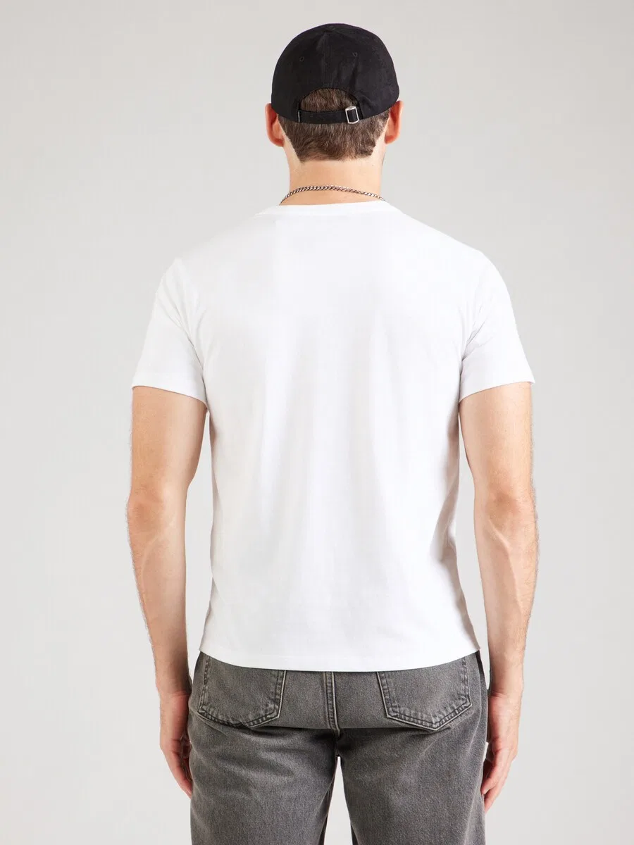 Рубашка LEVI'S 'Original HM Tee' белого цвета — фото 4