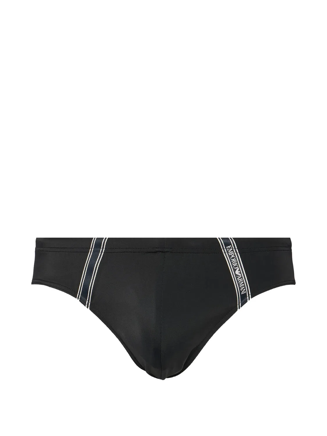 Плавки с логотипом Emporio Armani, черный