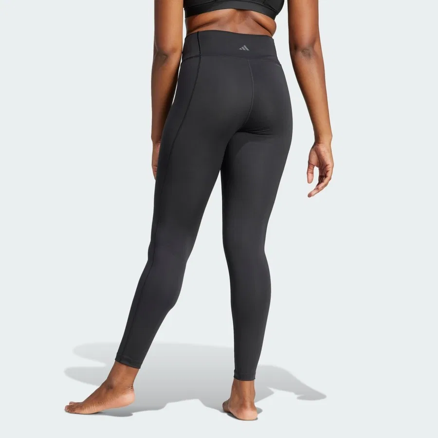 Леггинсы с высокой посадкой All Me Essentials Full-Length adidas, Черный — фото 2