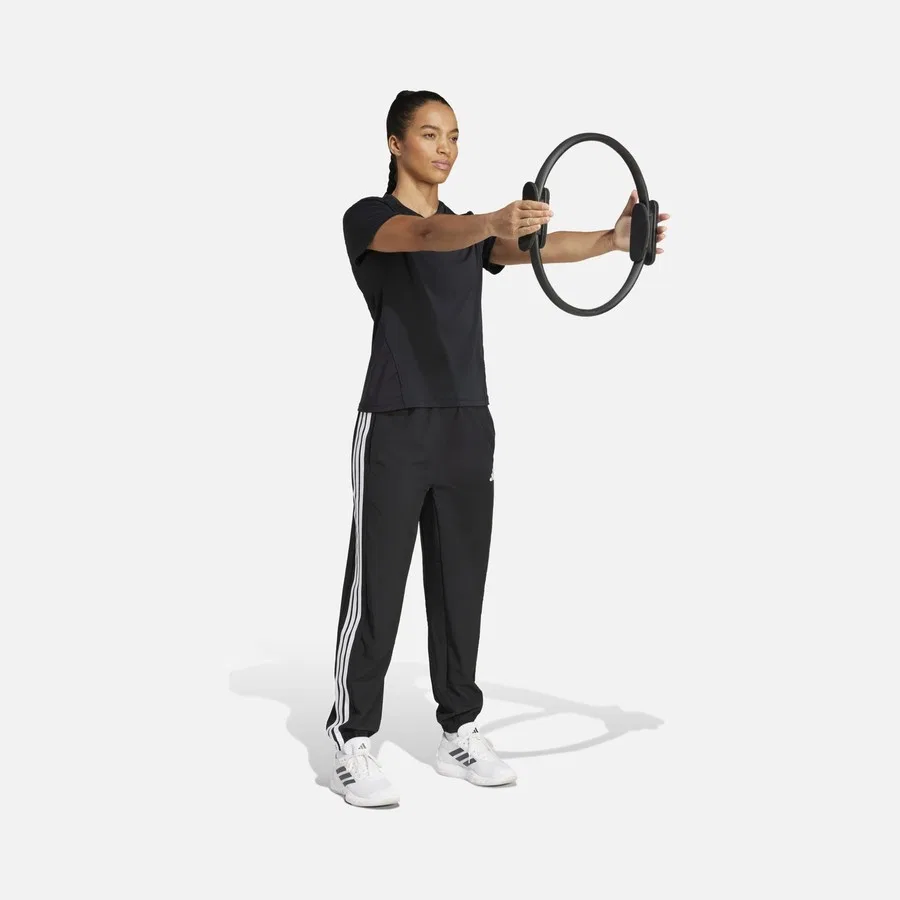 Спортивные брюки adidas CLIMACOOL Train Essentials 3-Stripes Woven Fabric, Черный — фото 3