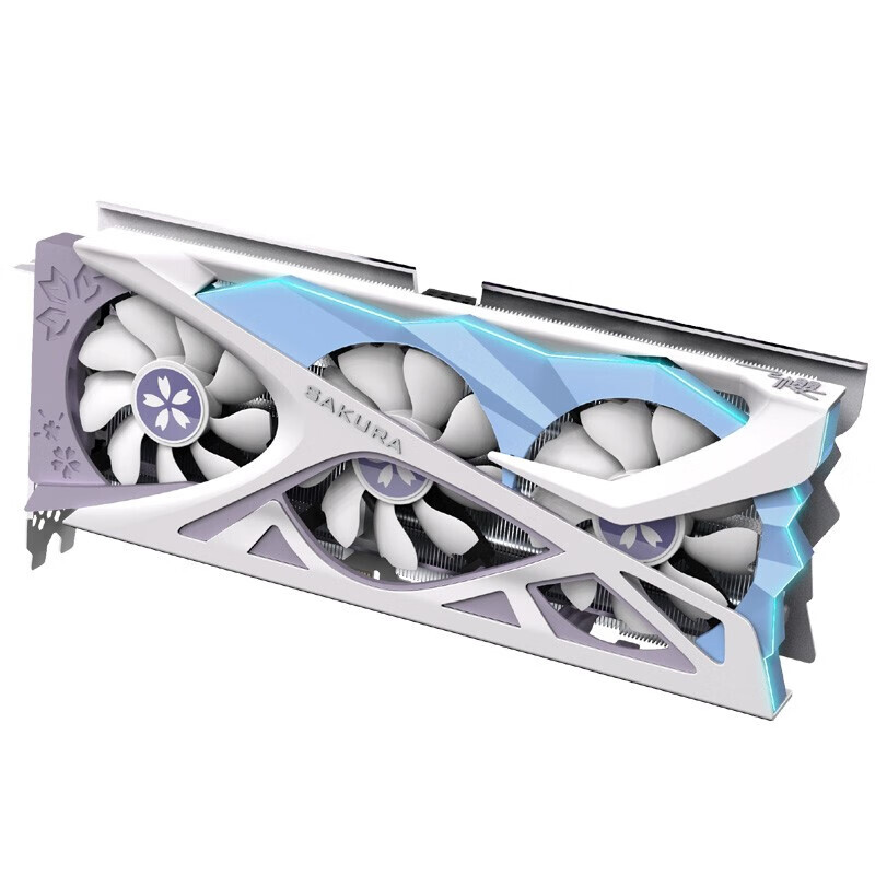 

Видеокарта Yeston GeForce RTX 4070 Sakura Hitomi 12ГБ, разноцветный