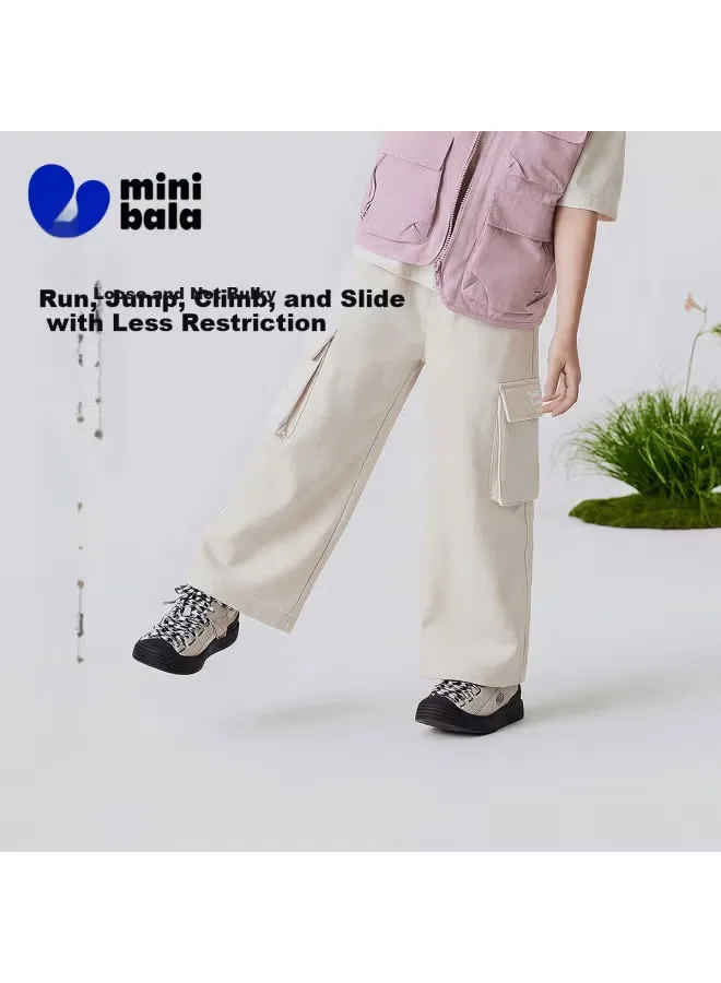 Штаны карго прямые свободные Minibala