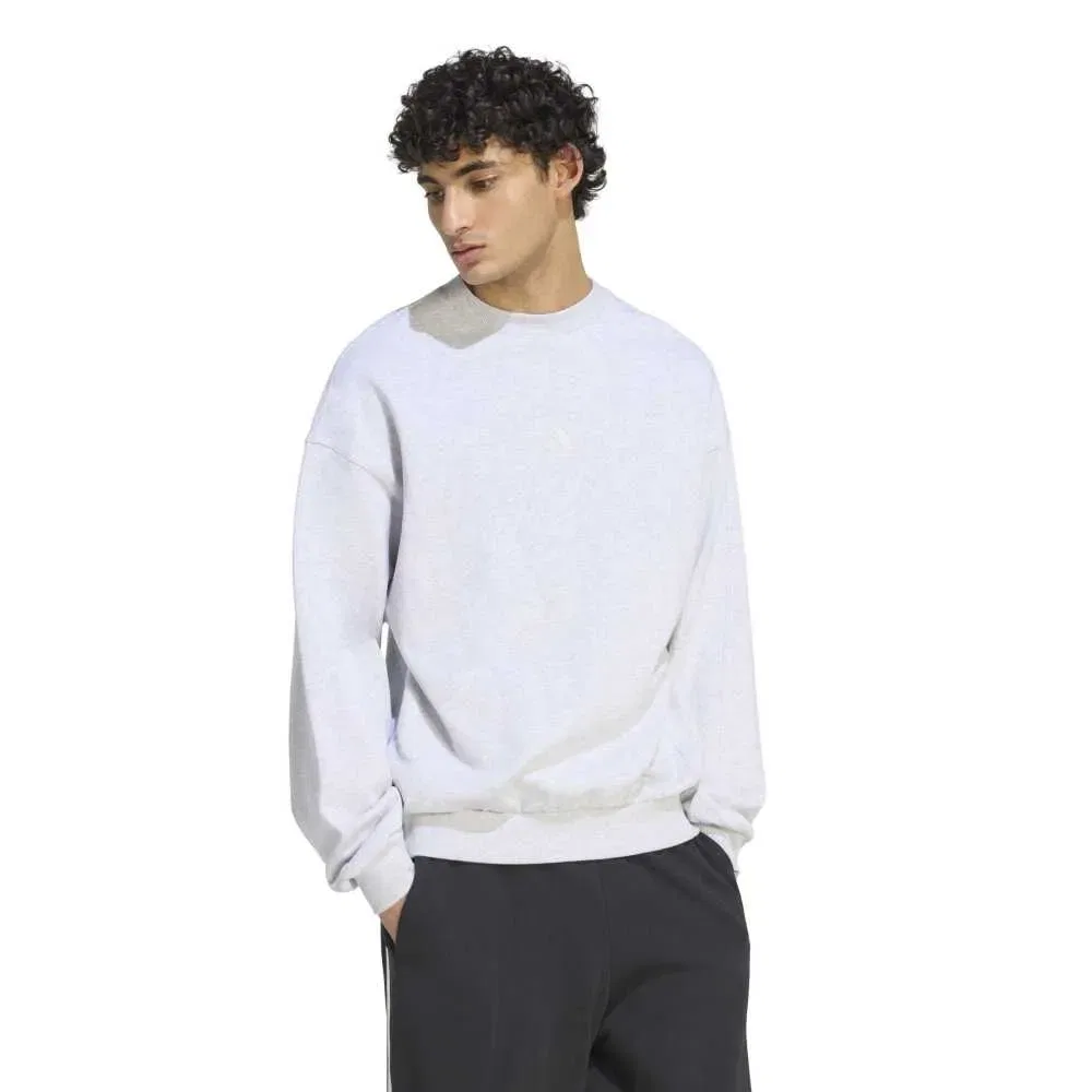 Мужской свитшот хлопковый Kit Small Logo Adidas, White