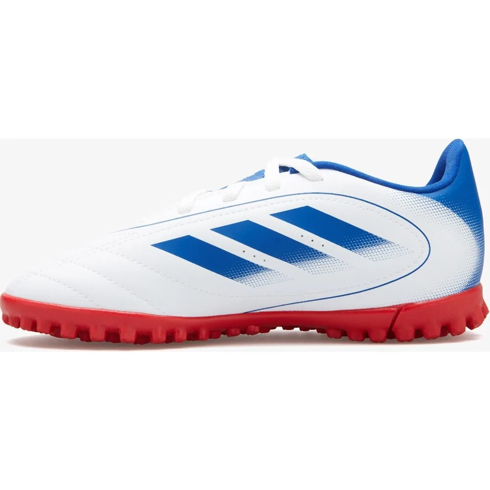 Детские футбольные бутсы для зала Goletto Ix, белые adidas — фото 3
