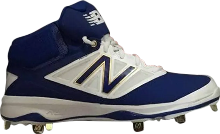 

Бутсы New Balance 4040 High Top Metal Cleat, синий