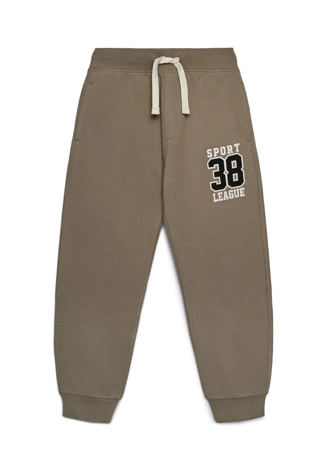 Pantaloni Tuta Lunghi Con Stampa - спортивные штаны Terranova, Tabacco