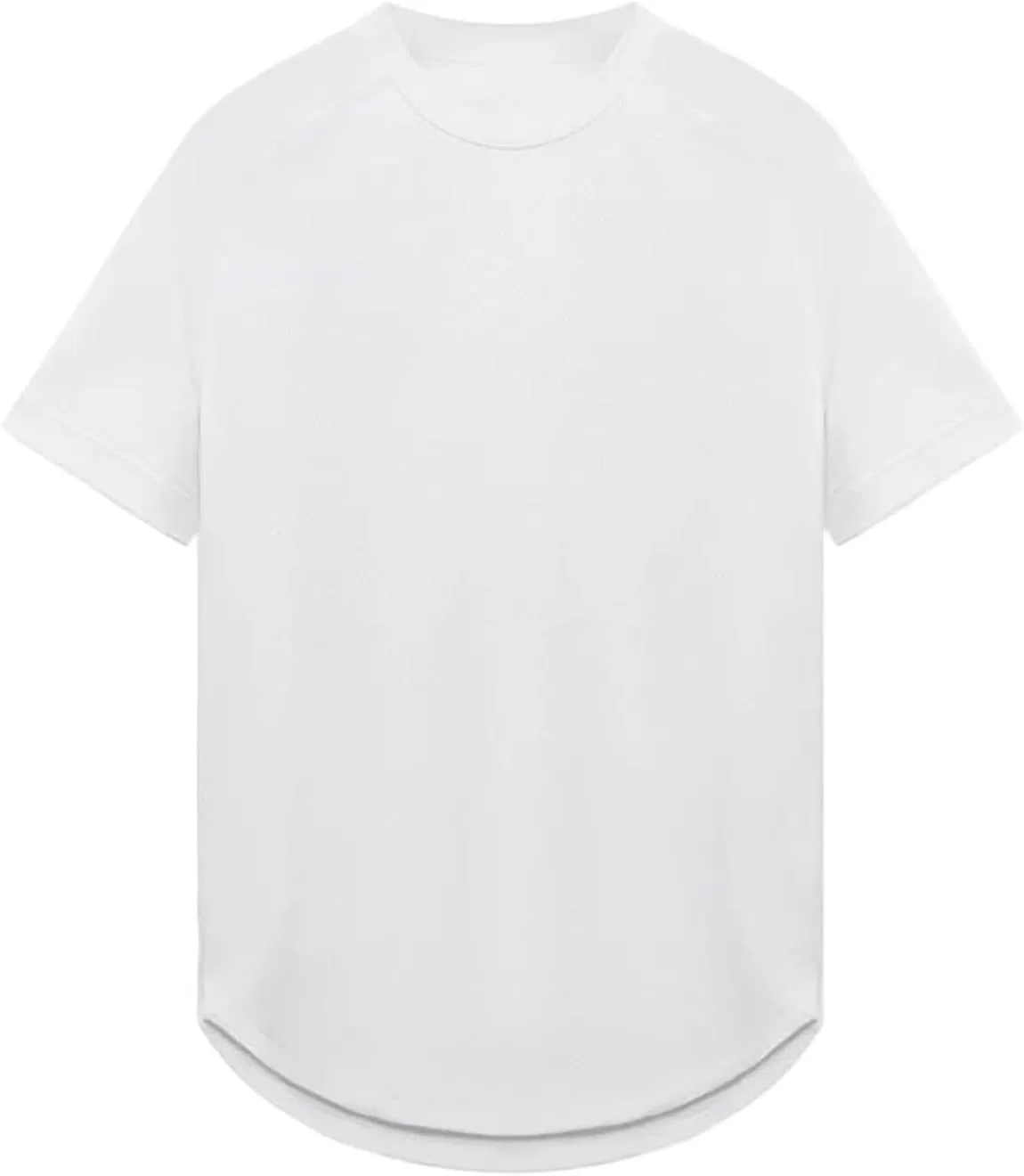 Мужская быстросохнущая футболка Crewneck, White — фото 3