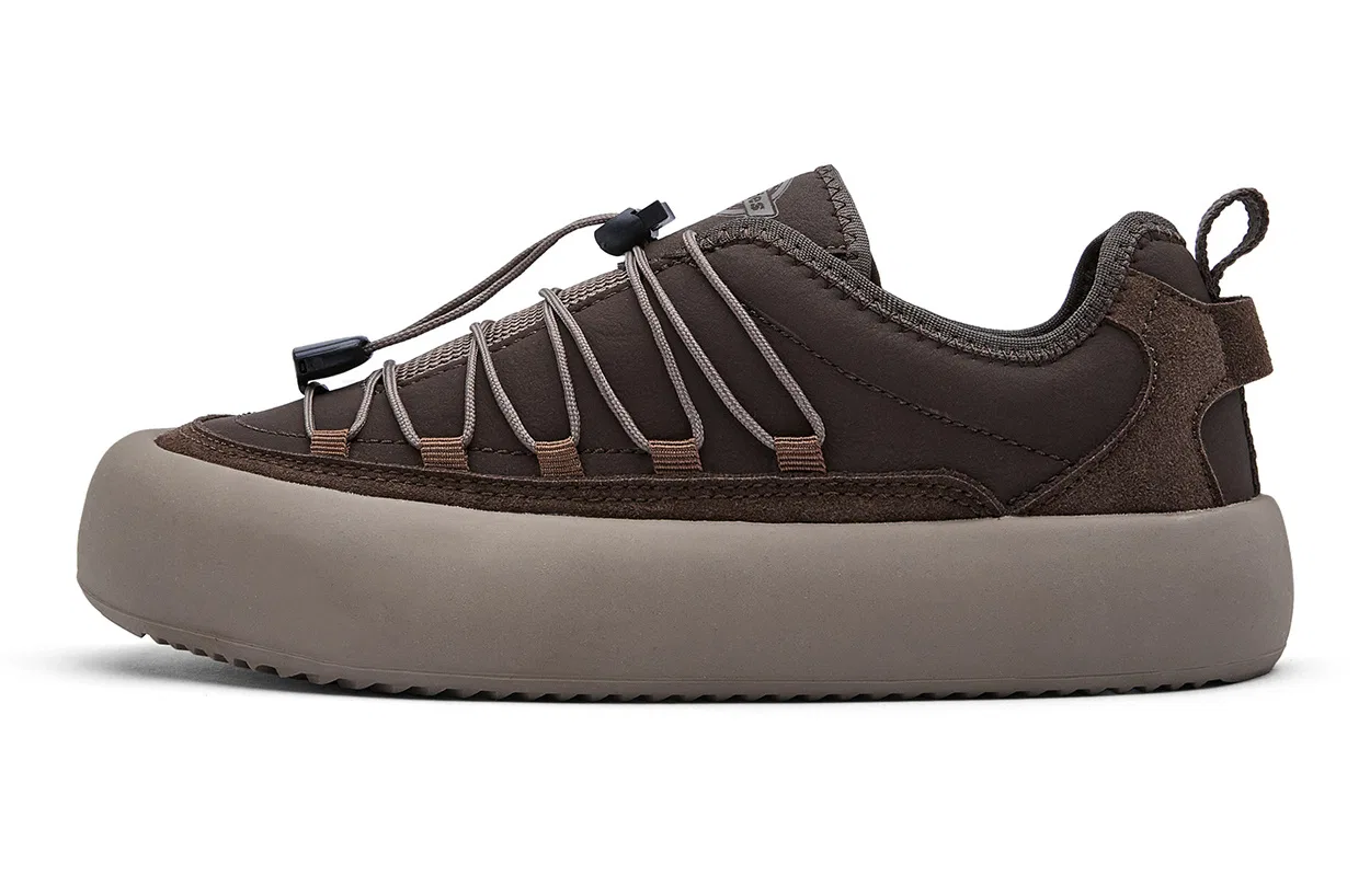 Детские кеды из искусственной кожи с защитой от истирания Dickies, Coffee