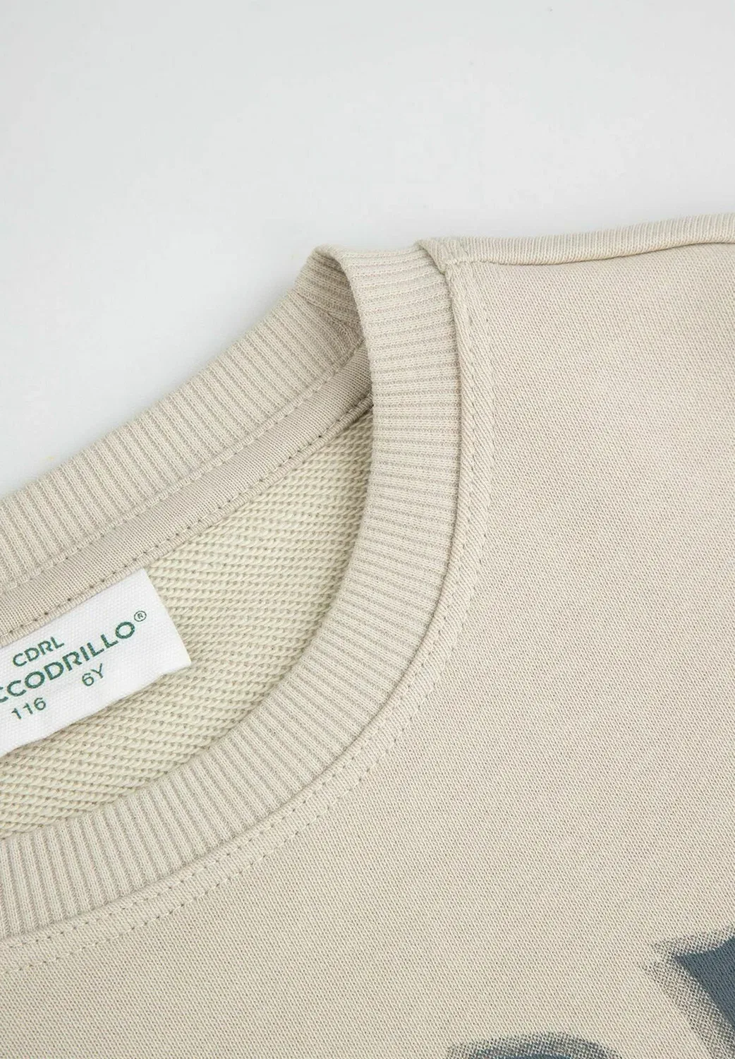 Толстовка - толстовка Coccodrillo, Beige — фото 3