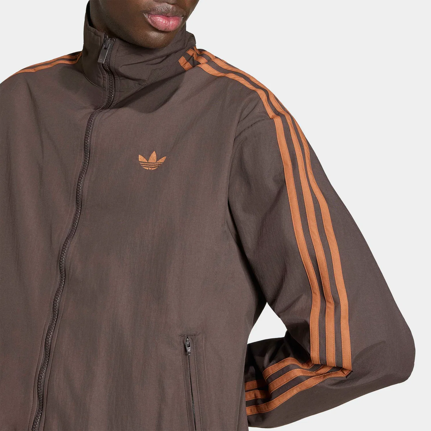 Мужская тренировочная куртка Firebird Woven Track Adidas Originals, Aurora Coffee — фото 4