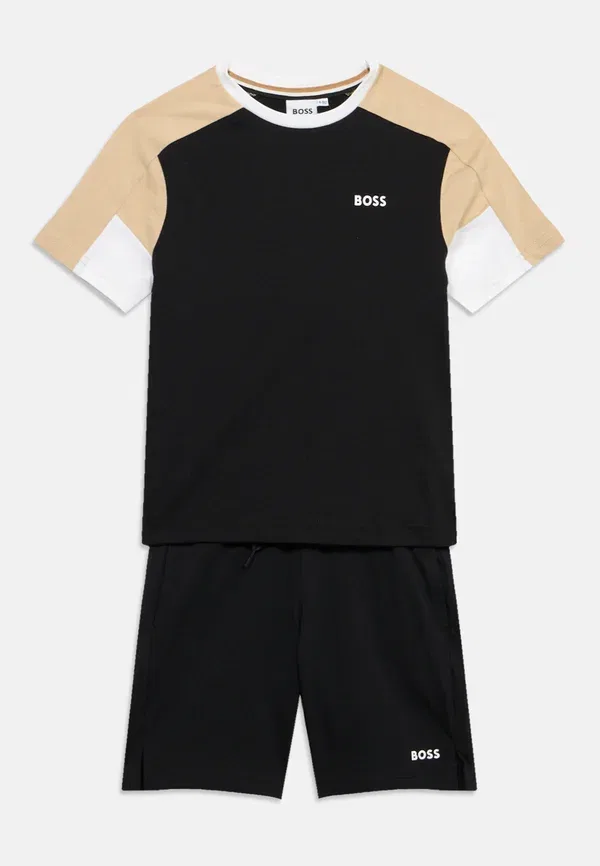 Детский и подростковый комплект - базовая футболка Boss Kidswear, черный — фото 3