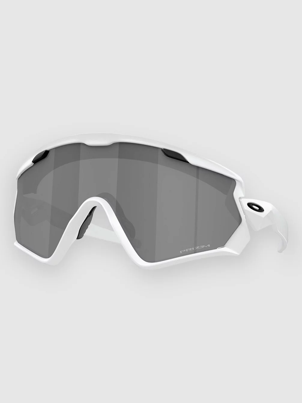 

Матовые белые солнцезащитные очки Wind Jacket 2.0 Oakley, черный