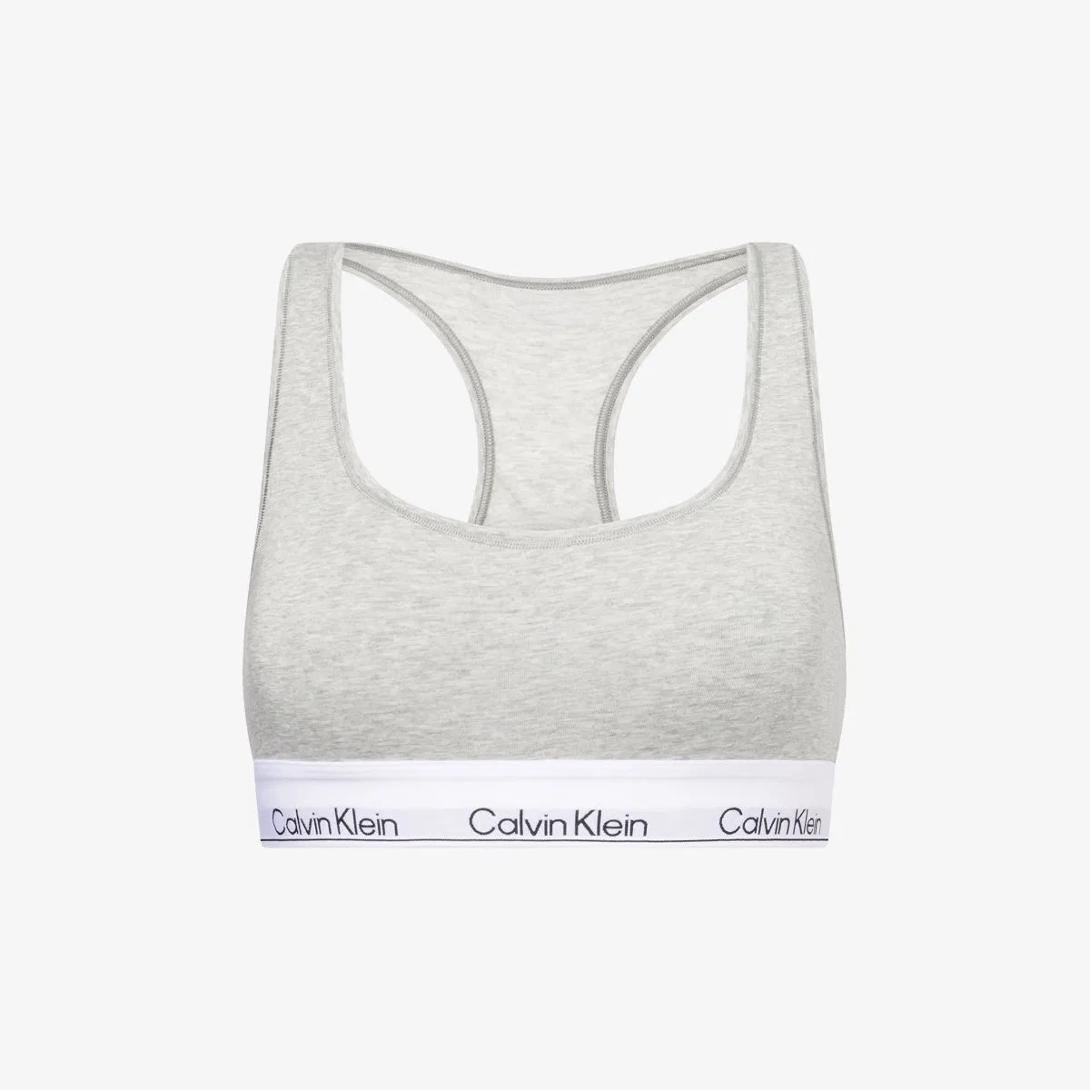Бралетт из смеси хлопка и модала от бренда Icon Calvin Klein, серый