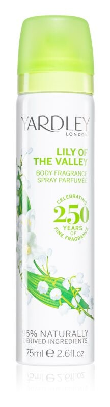 

Спрей для тела Yardley Lily Of The Valley, 75 мл