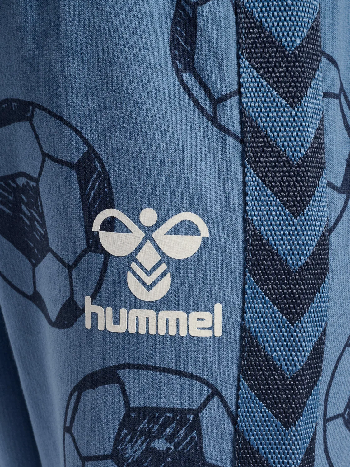 Детские спортивные штаны с регулируемой талией Hmlball Lifestyle Hummel, Blau — фото 3