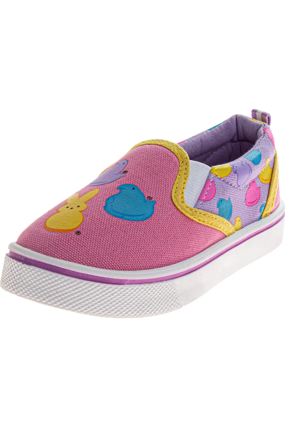 Детские кеды slip-on с дизайном Peeps Peeps, Pink Multi