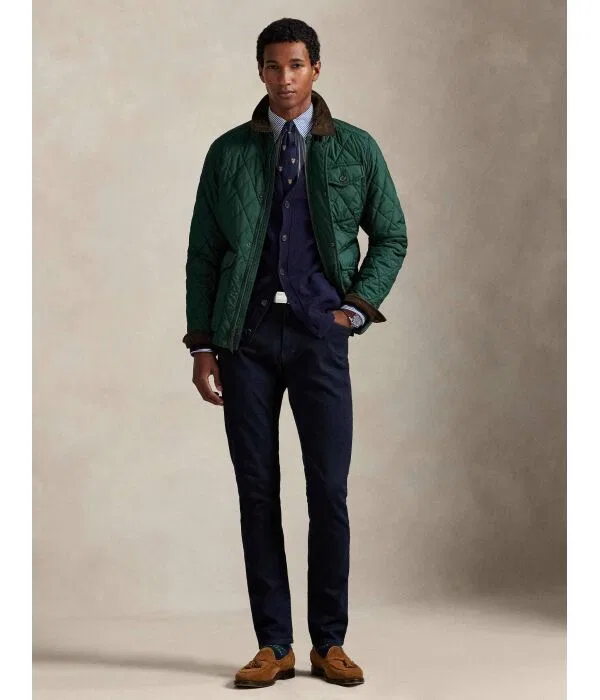 Мужские джинсы зауженные Parkside Active Polo Ralph Lauren, Blu Marino — фото 2
