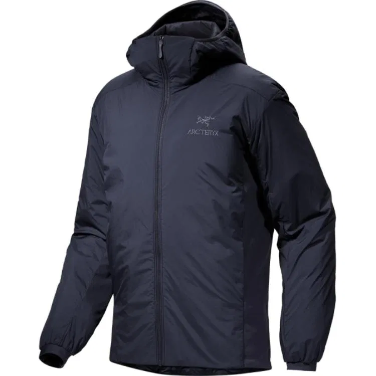 Мужская куртка-пуховик Atom с утеплителем, Arcteryx, Black Sapphire