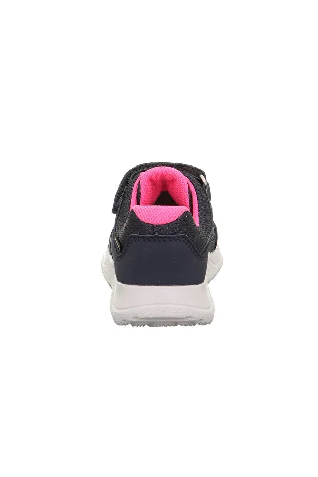 Детские кроссовки для девочек водонепроницаемые Rush Gortex Superfit, Navy Blue/Pink — фото 4