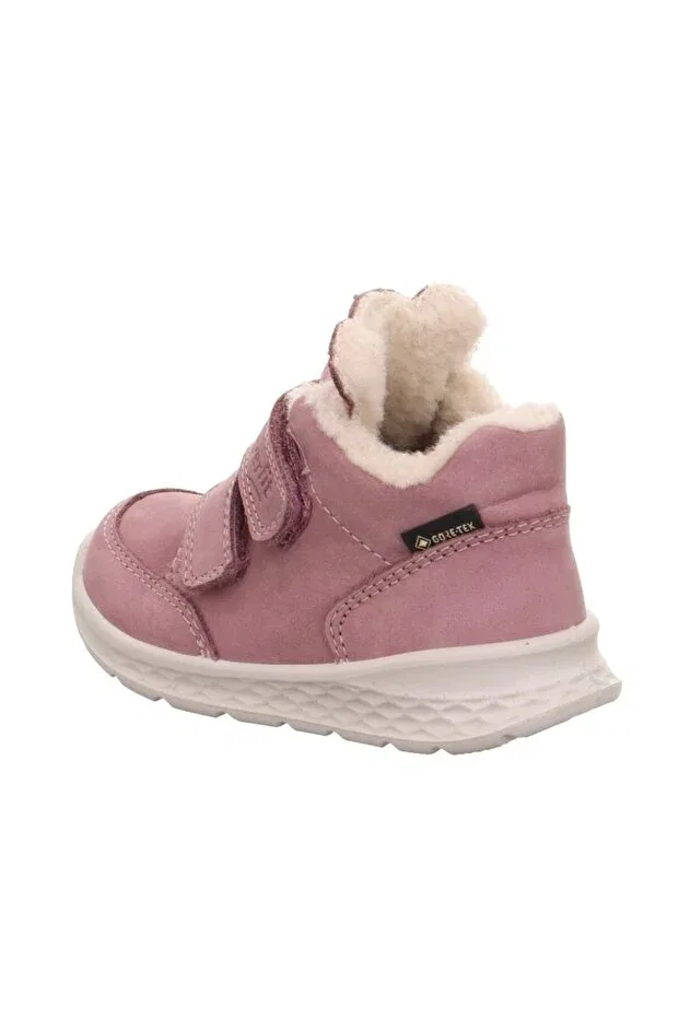 Детские ботинки для девочек без шнуровки Superfit, Pink — фото 3