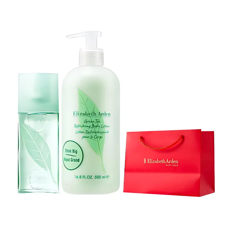Женский набор с лосьоном для тела и парфюмерной водой Green Tea, Elizabeth Arden, 500мл+100мл — фото 4