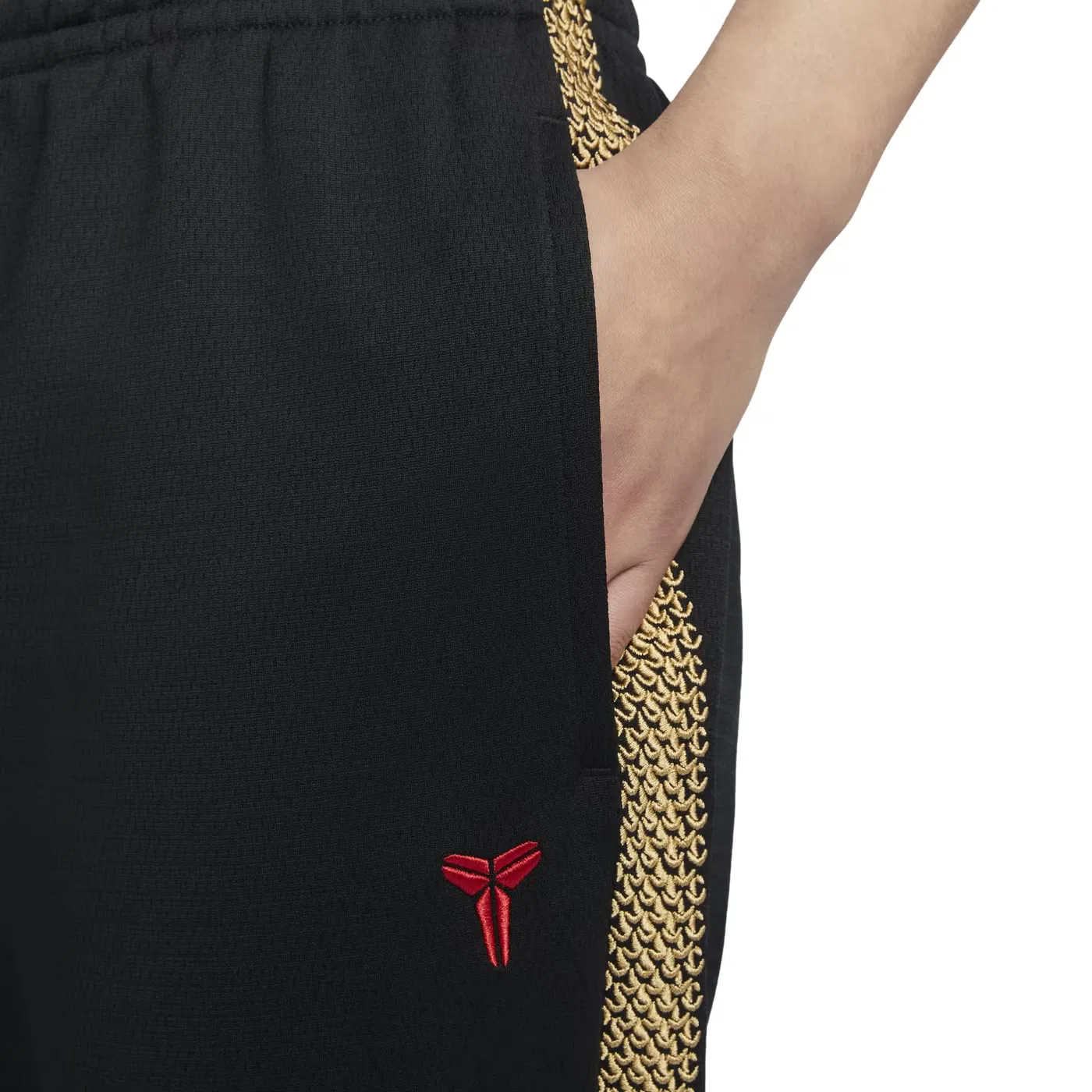 Брюки баскетбольные с логотипом Kobe Therma-FIT Nike, черный — фото 4