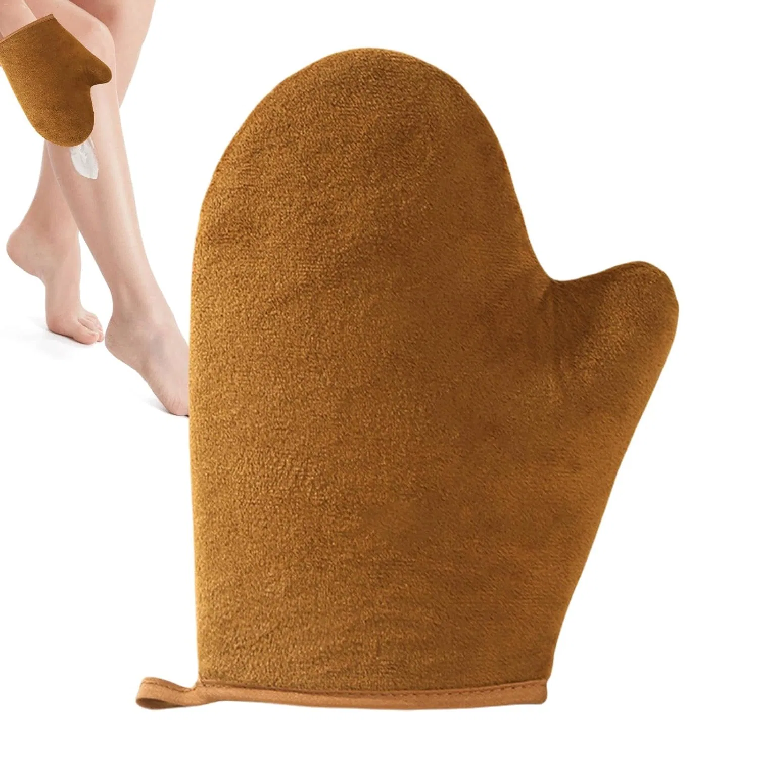 Перчатки для загара, Tanning Gloves, 1 пара, 22.5x15.5 см, Brown Generic