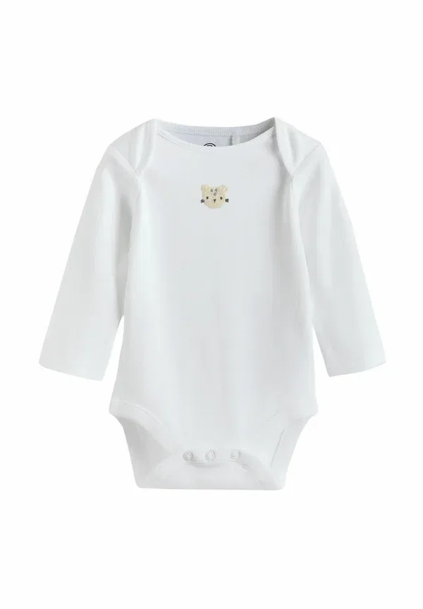 Боди с животными Regular fit - long sleeve 5 pack Next, белый — фото 2