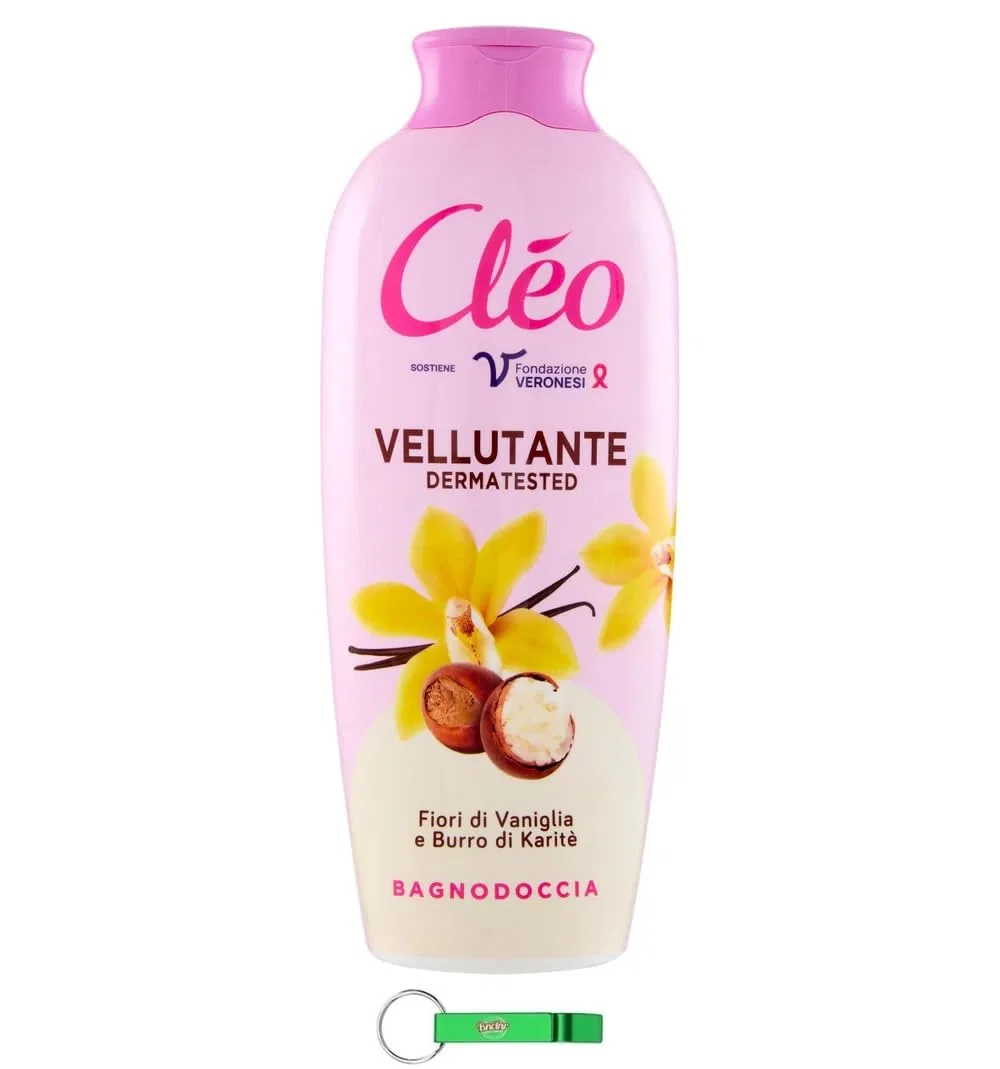 Гель для душа Cleo с маслом ши и ароматом ванили, 12 x 750 мл, Beni Culinari
