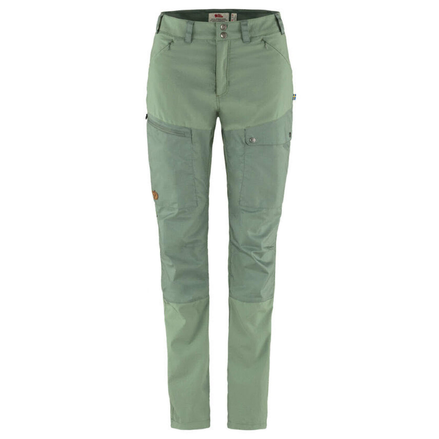 

Брюки Fjallraven Abisko Midsummer Trs W с эластичным поясом, мятно-зеленый