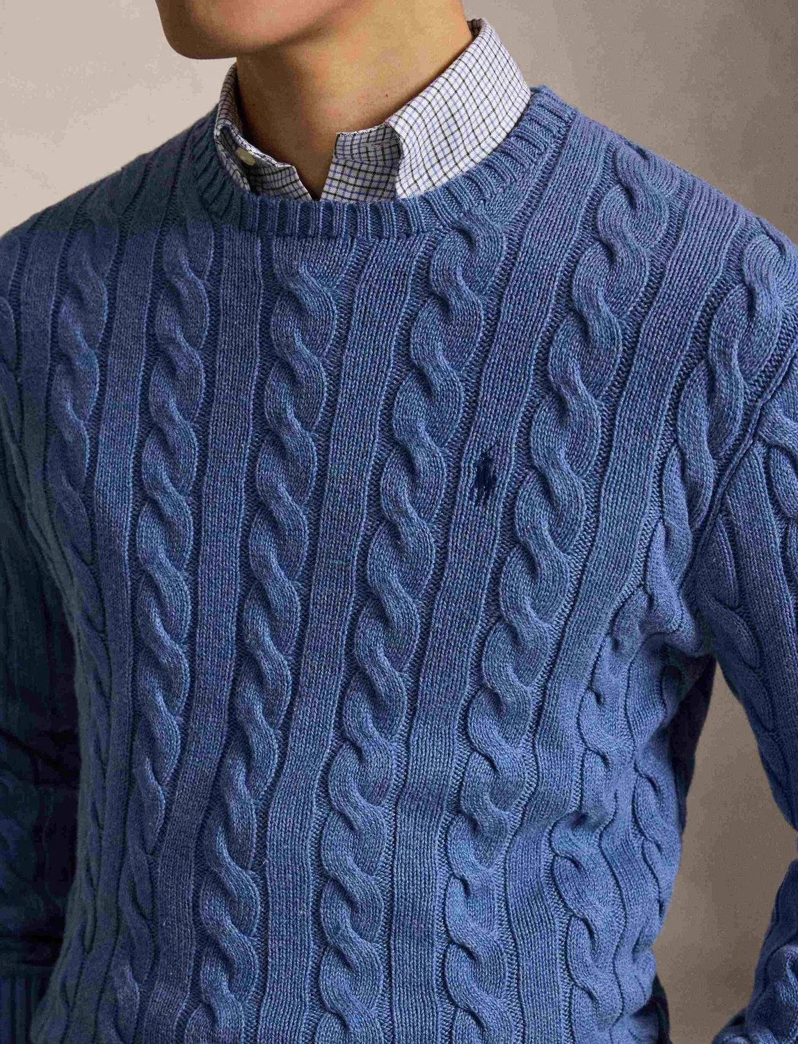 Свитер с круглым вырезом Polo Ralph Lauren, Blu — фото 4