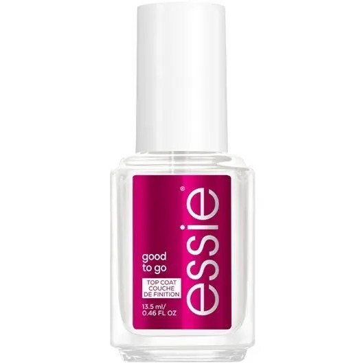 Набор лака для ногтей Essie Thank You, красный лак и быстросохнущее прозрачное верхнее покрытие — фото 3