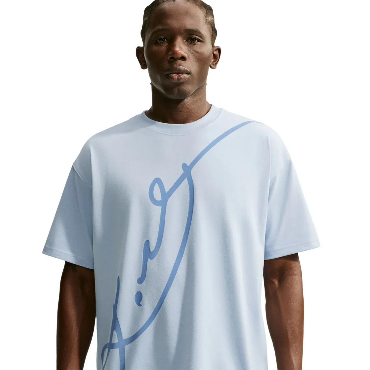 Мужская футболка с длинным рукавом Nike Kobe Dri-FIT Signature M90, Work Blue Light Armory Blue