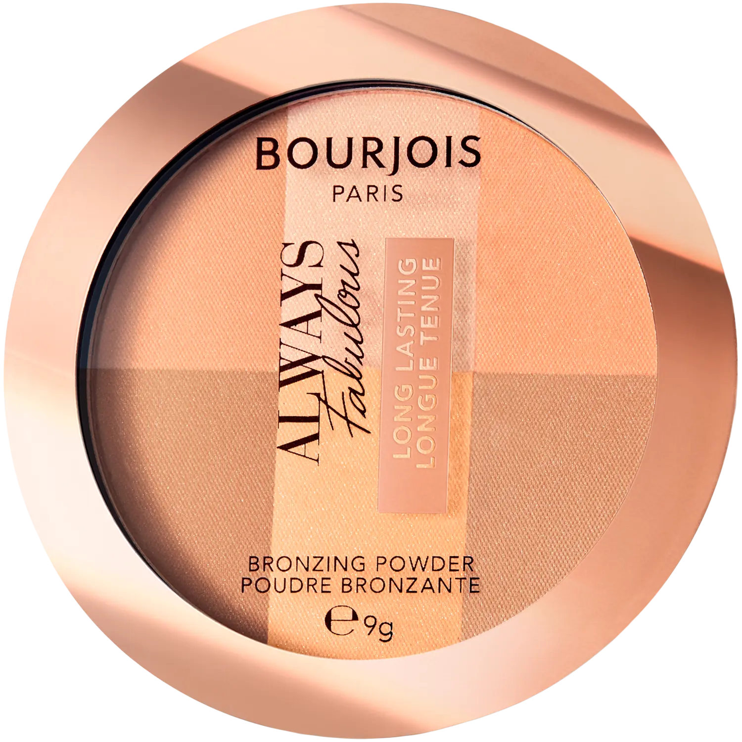 

Bourjois Always Fabulous бронзатор для лица 001, 9 г