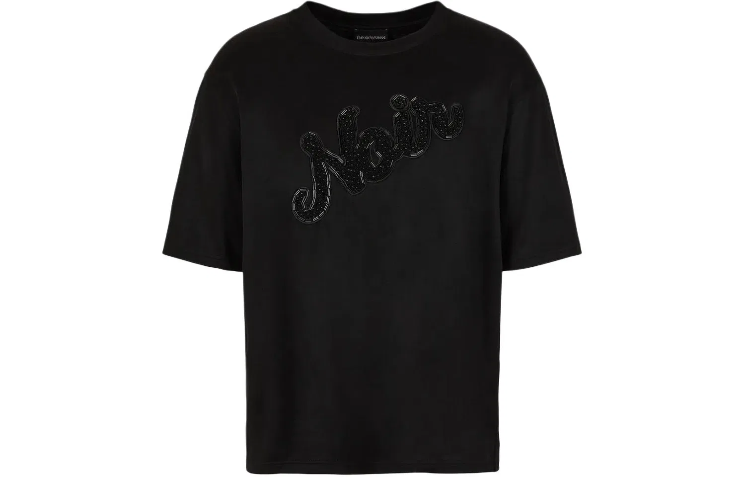 Мужская футболка Black SS24 T Shirt EMPORIO ARMANI