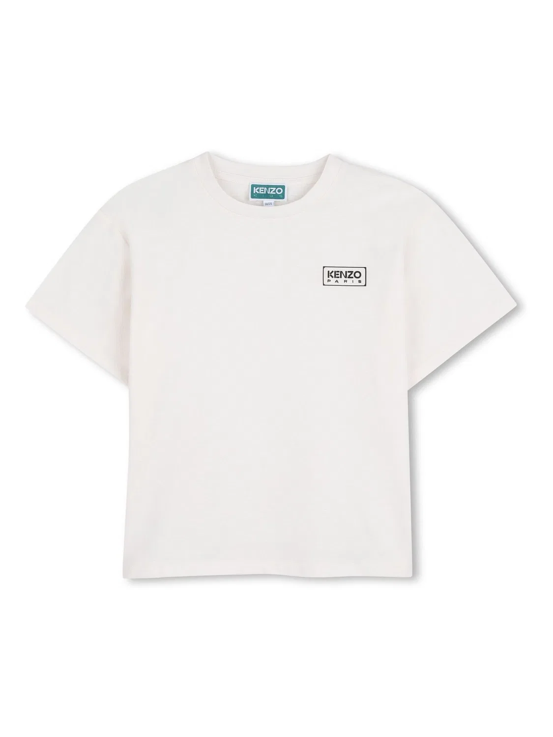 Футболка с принтом KENZO KIDS, белый