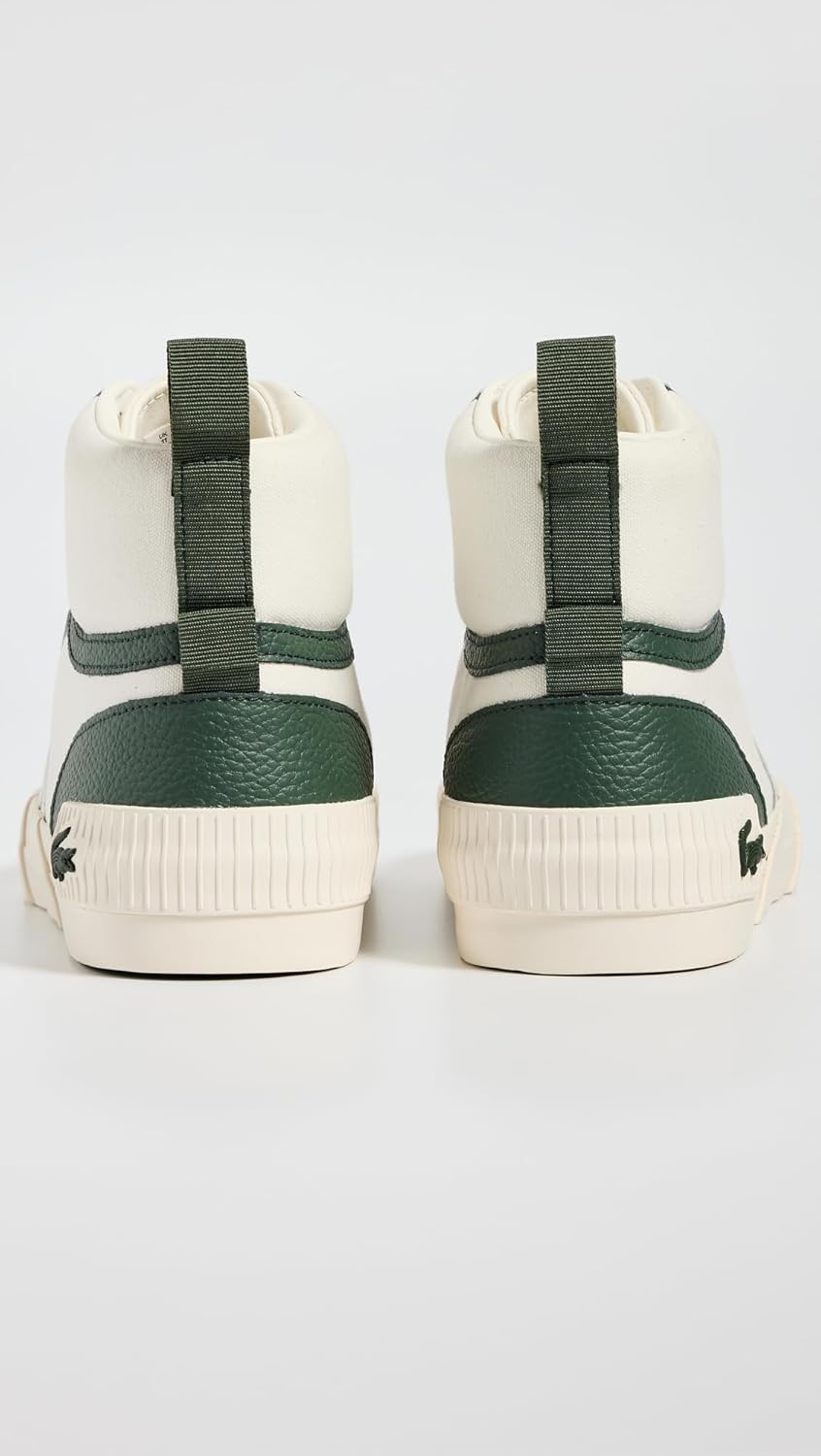 Мужские кроссовки Lacoste L004, белый/зеленый/темно-зеленый/светло-белый — фото 3