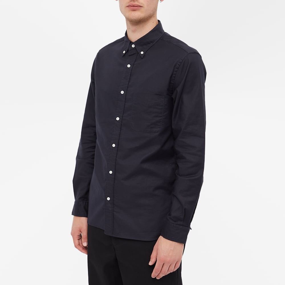 

Рубашка Beams Plus Button Down Solid Oxford