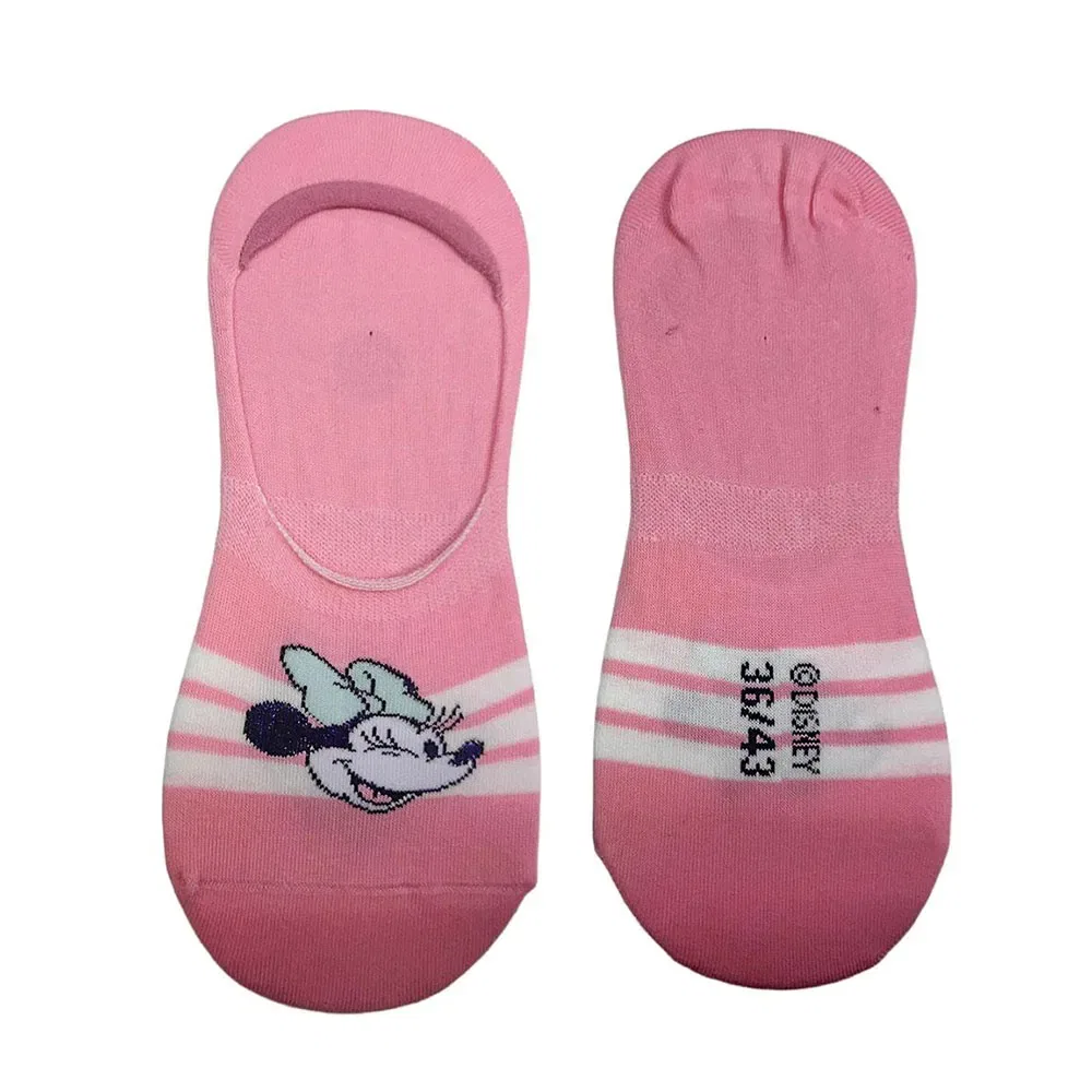 Детские носки-невидимки с принтом Disney Minnie, CERDA GROUP, Pink — фото 3