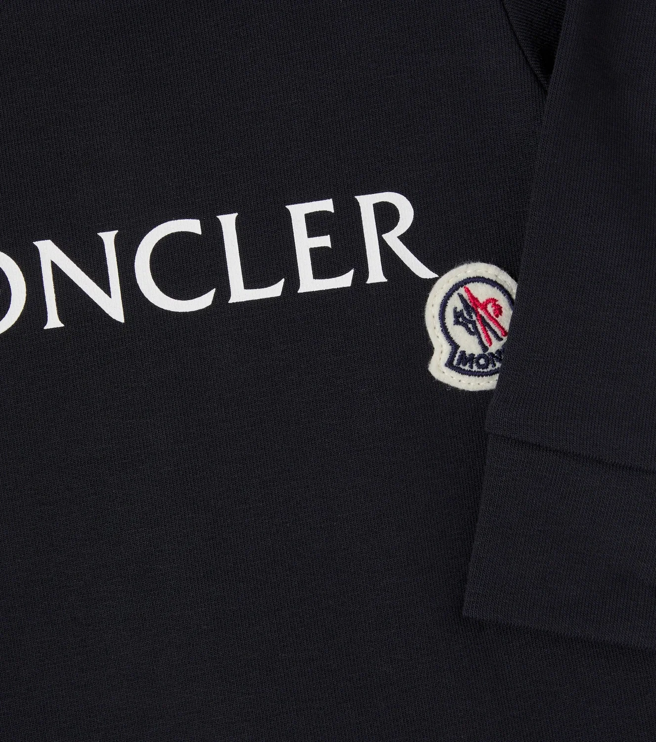 Комбинезон хлопковый Moncler Enfant, синий — фото 3